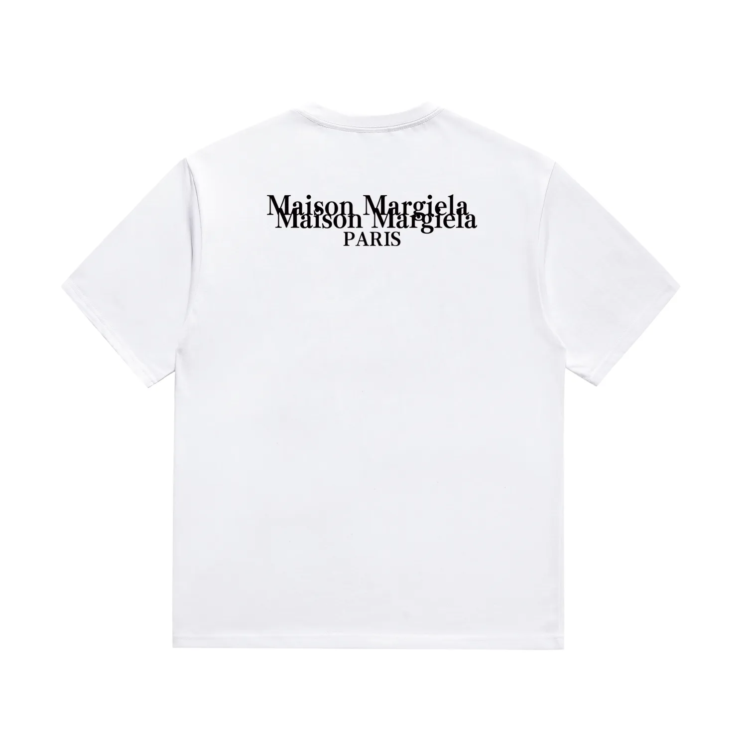 《 Quality》 MM 6 Same Style T 2024 New Arrival Versatile ：Black White Sizes： S M L XL XXL